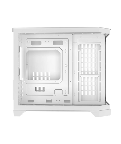 COOLMAN SPECTRA CASE M-ATX CASE W/ TEMPERED GLASS SIDE PANEL, LCD SCREEN