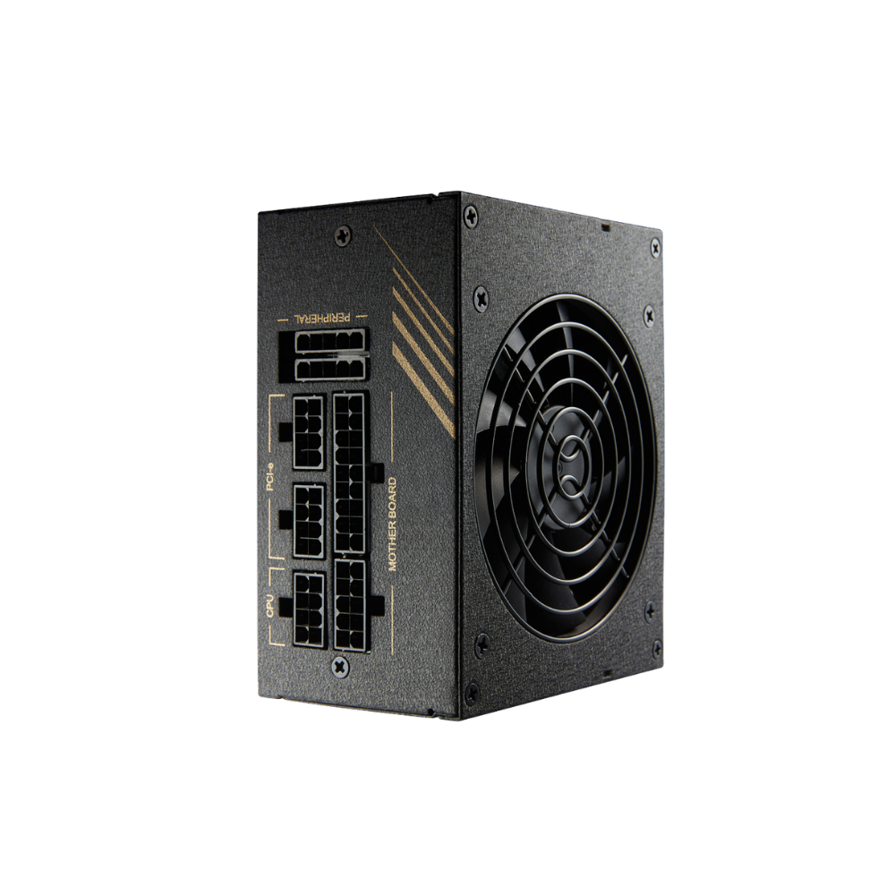FSP DAGGER PRO SFX 1X92MM FAN, 5SATA, 4PCIE, ACTIVE PFC, MODULAR, 80PLUS-GOLD