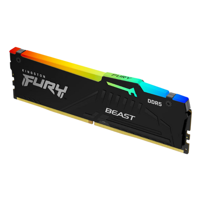 16GB (1X16GB) DDR5-6800 KF568C34BBA-16 CL34 KINGSTON FURY BEAST RGB (BLK)