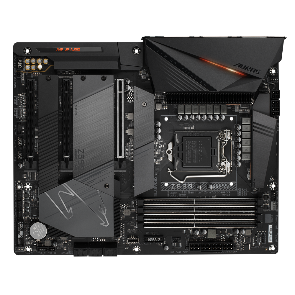 GIGABYTE Z590 AORUS PRO AX 4DDR4 4XM.2 MOTHERBOARD (DP) WIFI AX+BT