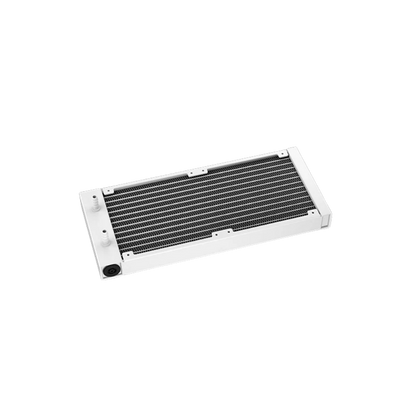 DEEPCOOL MYSTIQUE 240MM AIO ARGB LIQUID CPU COOLER W/ LCD SCREEN (WHITE