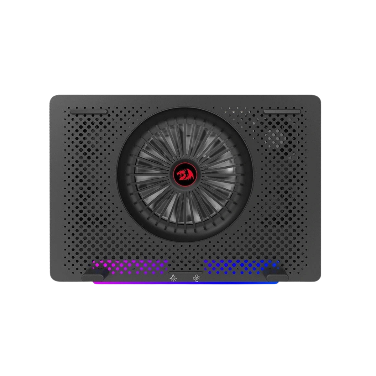 REDRAGON IVY RGB LAPTOP COOLER W/ ADJ HEIGHT BLACK (2USB PORT)