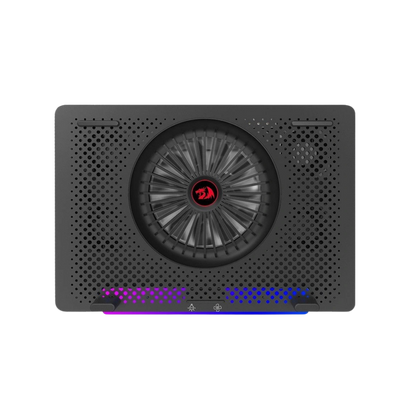 REDRAGON IVY RGB LAPTOP COOLER W/ ADJ HEIGHT BLACK (2USB PORT)