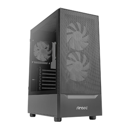 ANTEC NX410 MID TOWER CASE W/ TEMPERED GLASS SIDE PANEL, 3 ARGB FANS
