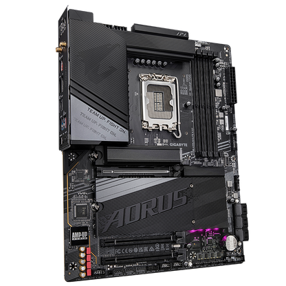 GIGABYTE Z790 AORUS ELITE X AX 4DDR5 4XM.2 MOTHERBOARD (HDMI, DP) WIFI+BT