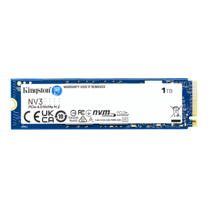 KINGSTON NV3 M.2 2280 GEN 4X4 NVME SSD