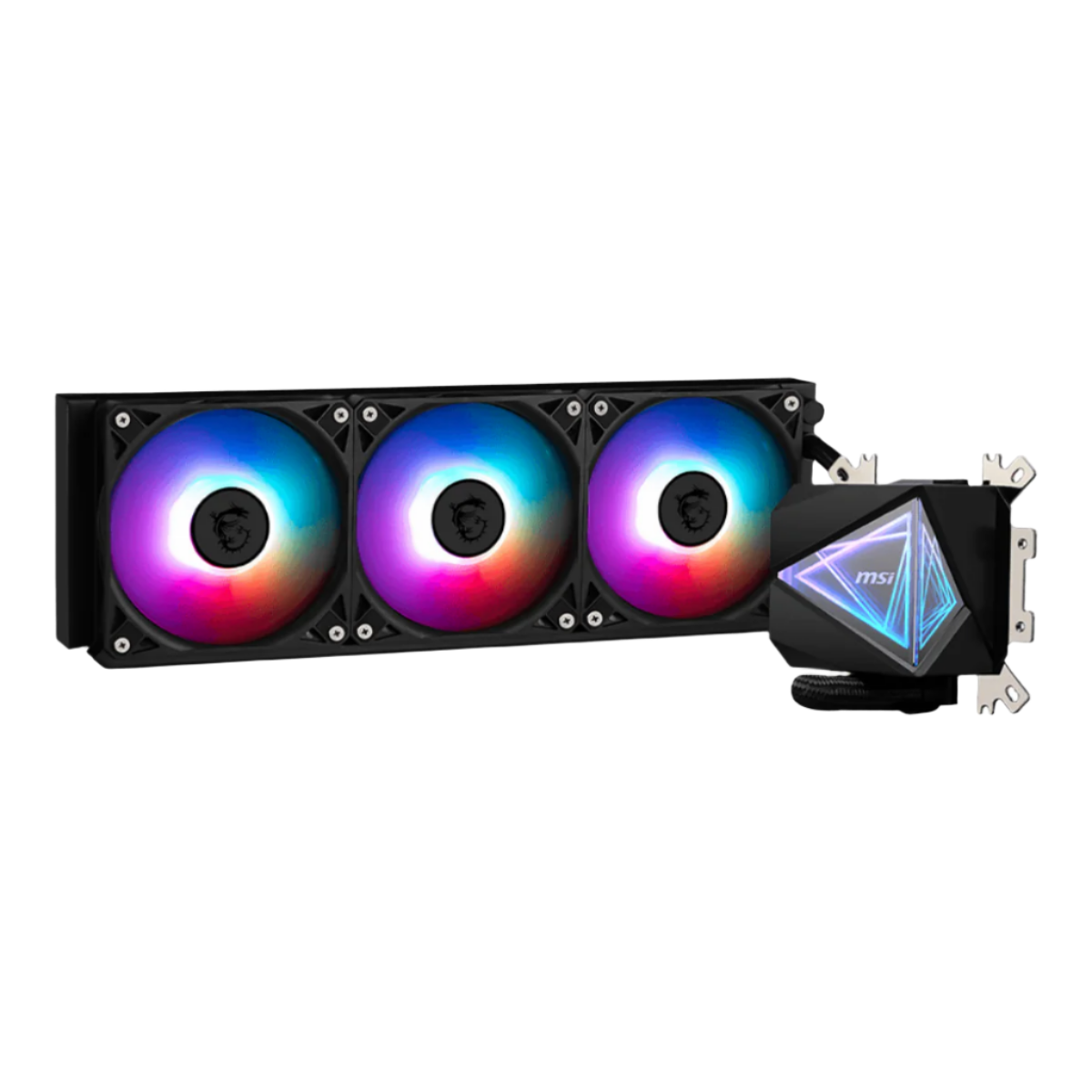 MSI MAG CORELIQUID I360 3X120MM FAN/120X120X25MM ARGB LIQUID CPU COOLER BLACK