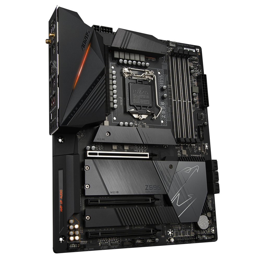 GIGABYTE Z590 AORUS PRO AX 4DDR4 4XM.2 MOTHERBOARD (DP) WIFI AX+BT