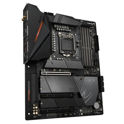 GIGABYTE Z590 AORUS PRO AX 4DDR4 4XM.2 MOTHERBOARD (DP) WIFI AX+BT