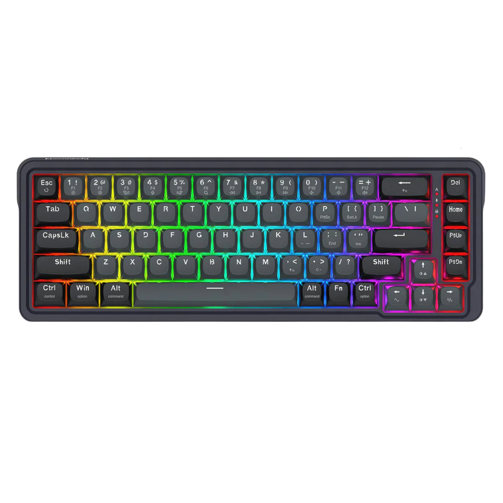 REDRAGON NOVA RGB 65-KEY MAGNETIC SWITCH KEYBOARD GRAY BLACK