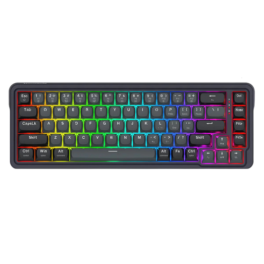 REDRAGON NOVA RGB 65-KEY MAGNETIC SWITCH KEYBOARD GRAY BLACK