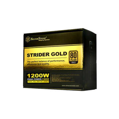 SILVERSTONE ST1200G-EVO STRIDER 1200W GOLD EVOLUTION (MODULAR CABLING)