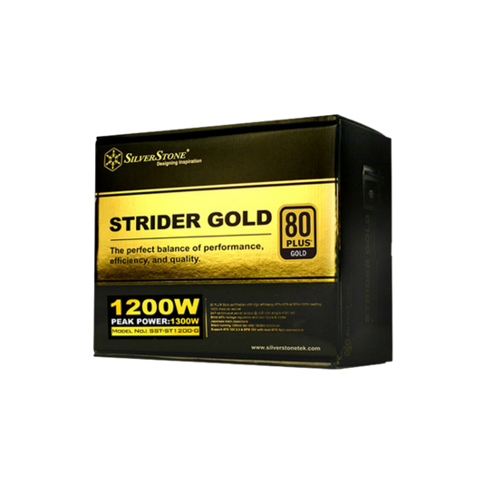 SILVERSTONE ST1200G-EVO STRIDER 1200W GOLD EVOLUTION (MODULAR CABLING)