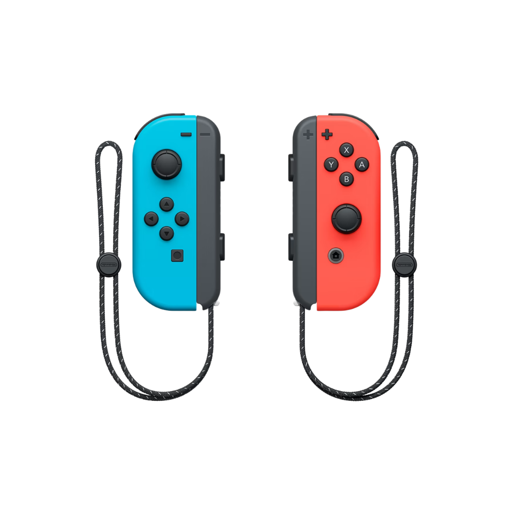 NINTENDO SWITCH JOY-CON CONTROLLER NEON RED/NEON BLUE