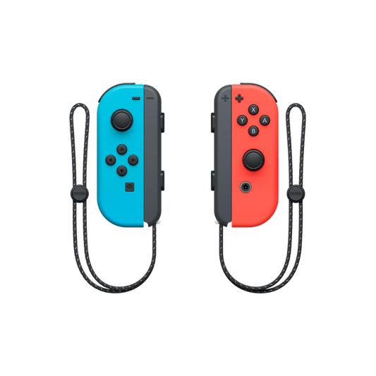 NINTENDO SWITCH JOY-CON CONTROLLER NEON RED/NEON BLUE