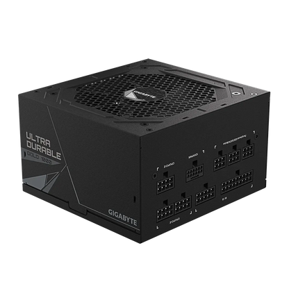 GIGABYTE UD1000GM PG5 1000W PCIE GEN 5.0 1X120MM FAN, 8SATA, 4PCIE, ACTIVE PFC, MODULAR, 80-PLUS GOLD