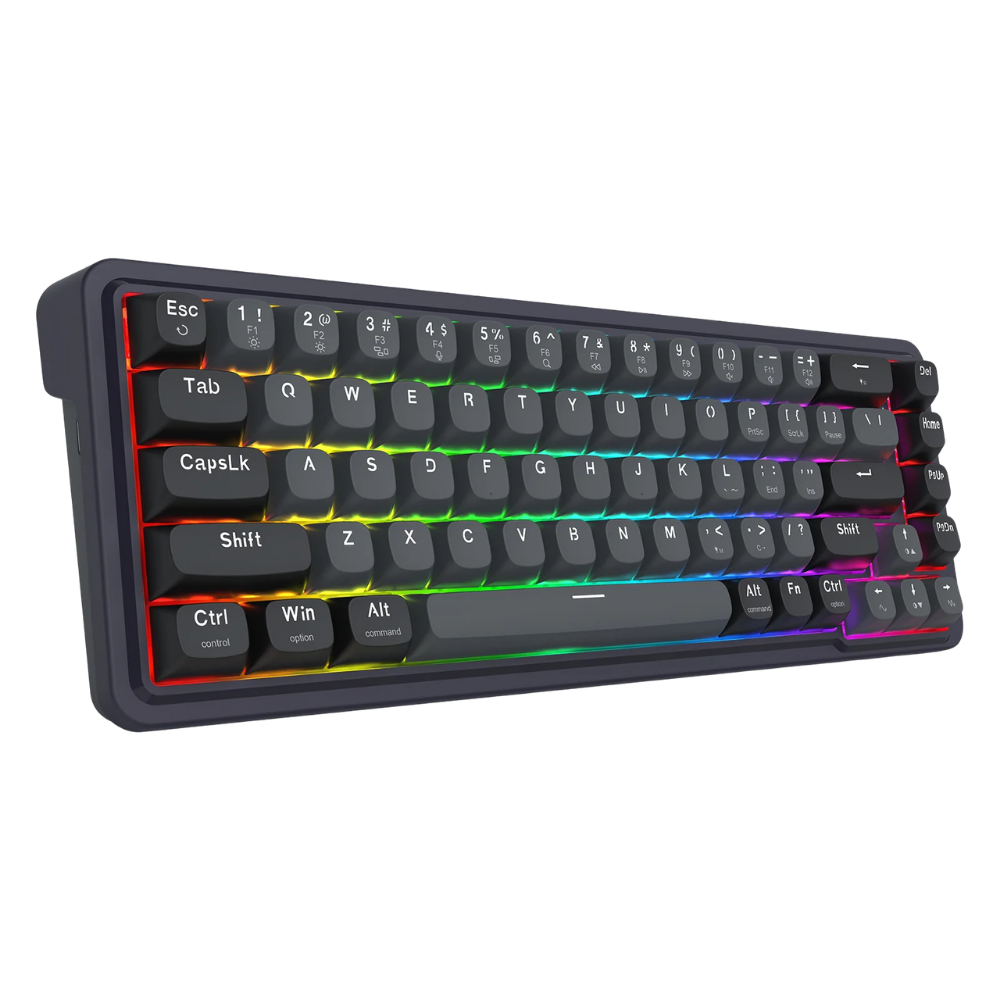 REDRAGON NOVA RGB 65-KEY MAGNETIC SWITCH KEYBOARD GRAY BLACK