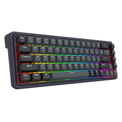 REDRAGON NOVA RGB 65-KEY MAGNETIC SWITCH KEYBOARD GRAY BLACK