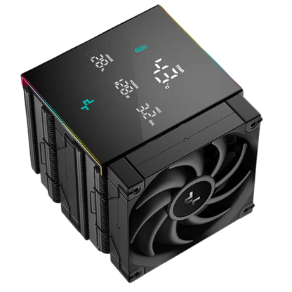 DEEPCOOL AK620 DIGITAL PRO CPU COOLER W/ MULTI-LINE DISPLAY (BLACK)