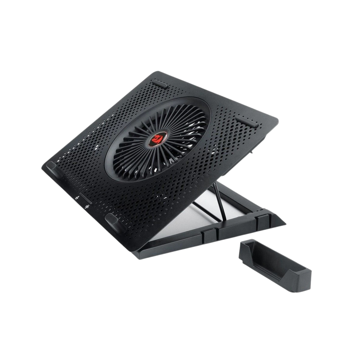 REDRAGON IVY RGB LAPTOP COOLER W/ ADJ HEIGHT BLACK (2USB PORT)
