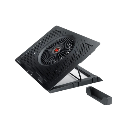REDRAGON IVY RGB LAPTOP COOLER W/ ADJ HEIGHT BLACK (2USB PORT)