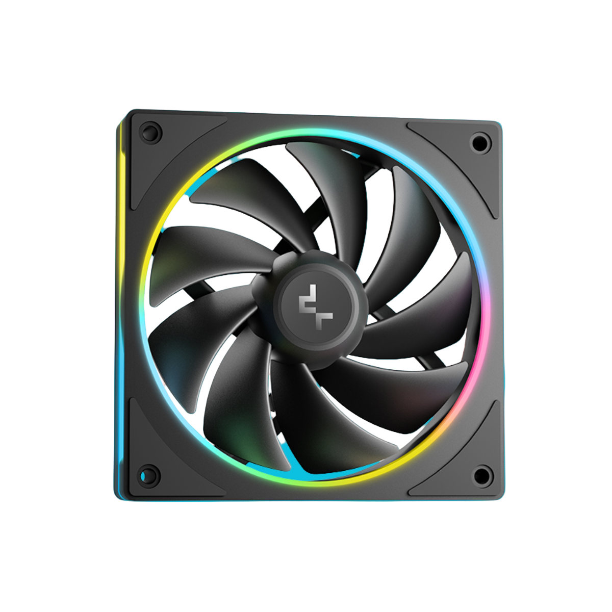 DEEPCOOL LM360 360MM AIO ARGB LIQUID CPU COOLER W/ 2.4" LCD SCREEN (BLACK)