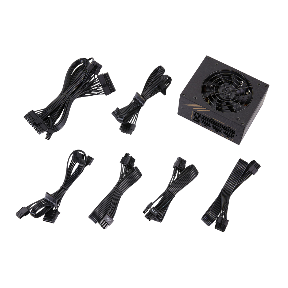 FSP DAGGER PRO SFX 1X92MM FAN, 5SATA, 4PCIE, ACTIVE PFC, MODULAR, 80PLUS-GOLD