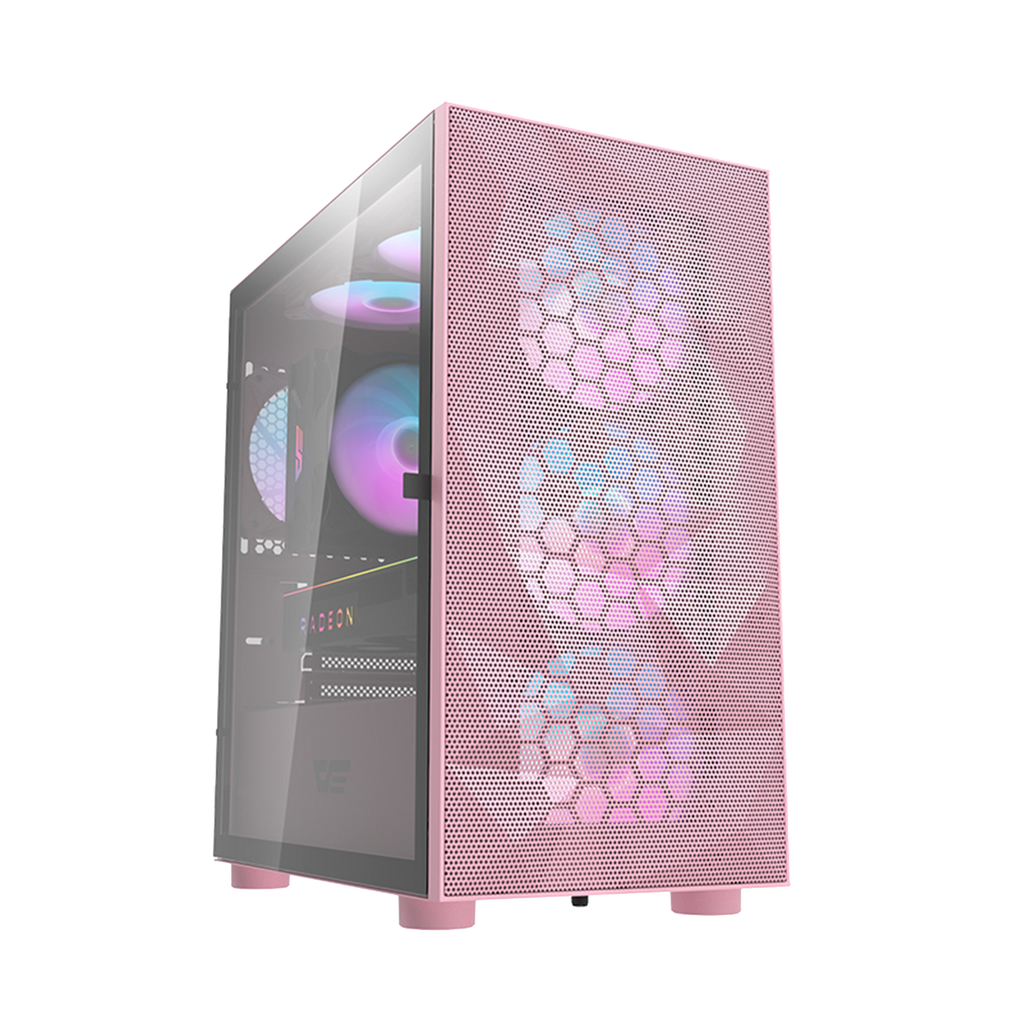 DARKFLASH DLM21 MICRO ATX CASE W/ TEMPERED WINDOW