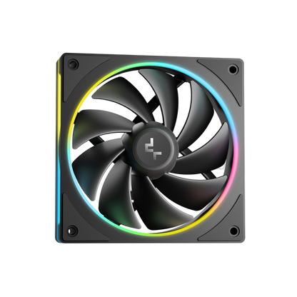 DEEPCOOL LM240 240MM AIO ARGB LIQUID CPU COOLER W/ 2.4" LCD SCREEN (BLACK)