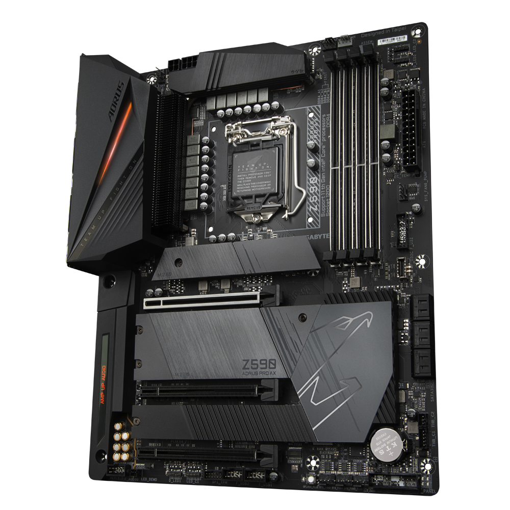 GIGABYTE Z590 AORUS PRO AX 4DDR4 4XM.2 MOTHERBOARD (DP) WIFI AX+BT