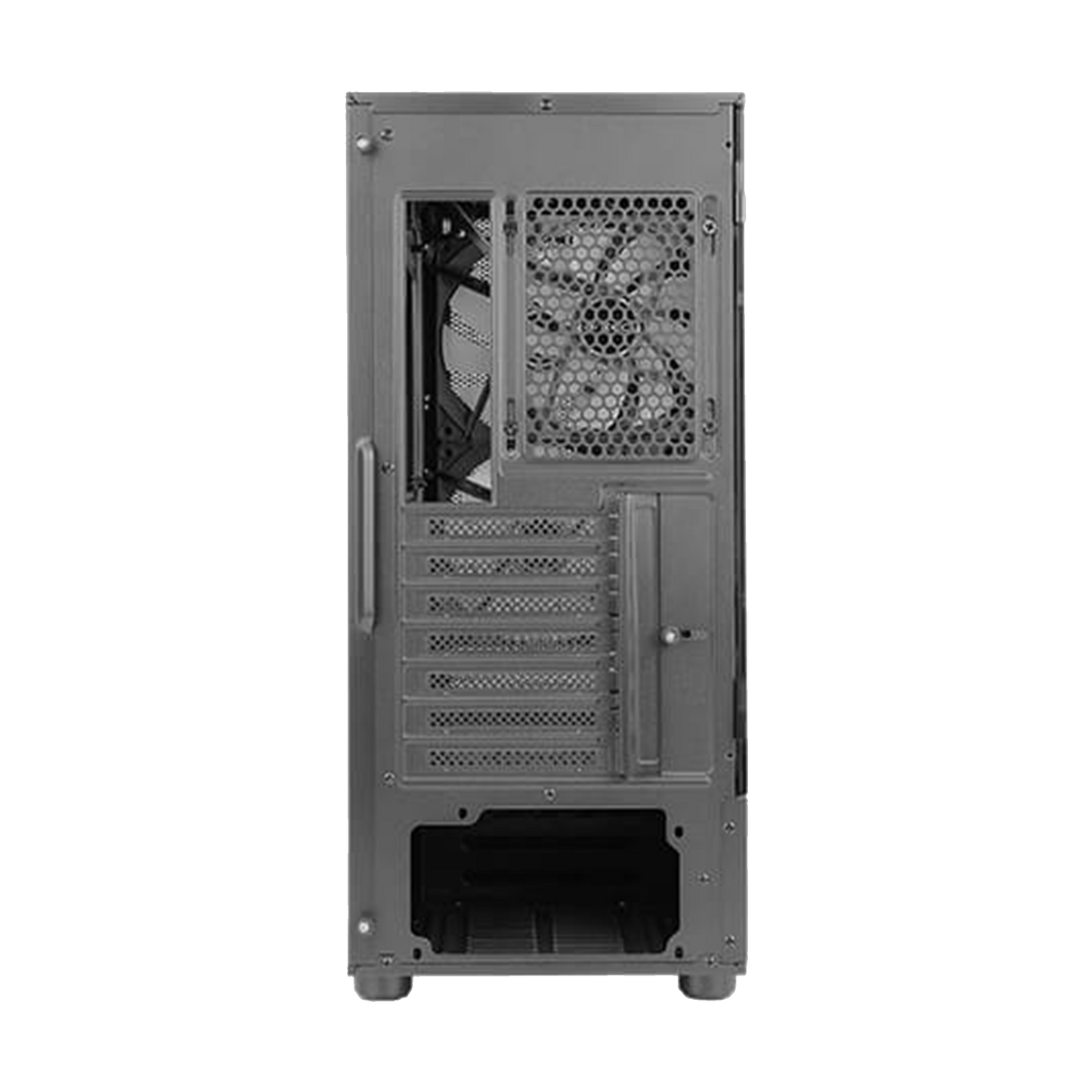 ANTEC NX410 MID TOWER CASE W/ TEMPERED GLASS SIDE PANEL, 3 ARGB FANS