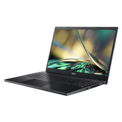 ACER ASPIRE 7 A715-59G-56W7 I5-12450H/16GB/512GB NVME/3050 6GB/W11H/OFC24H+365BASIC (BLK)