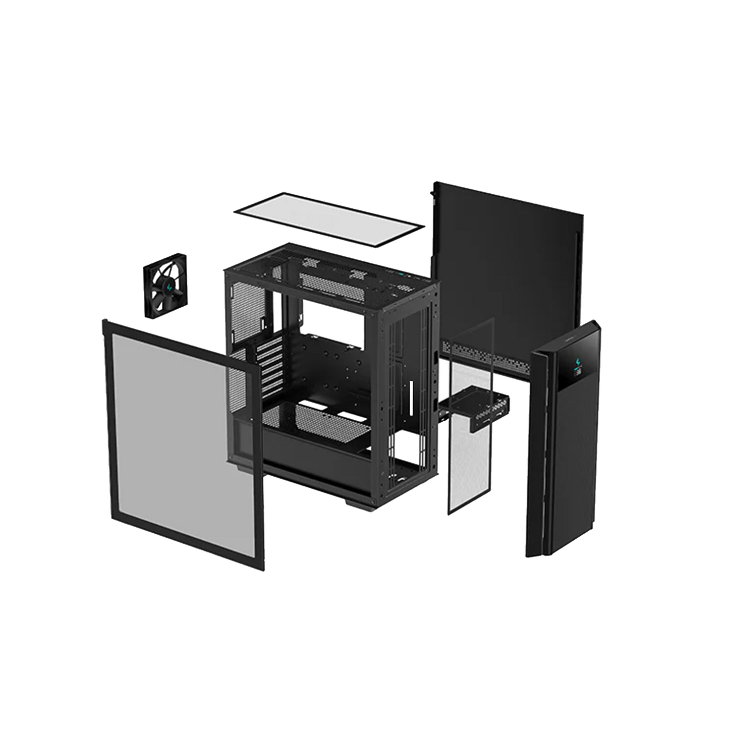 DEEPCOOL CH510 MESH DIGITAL ATX CASE (BLACK)