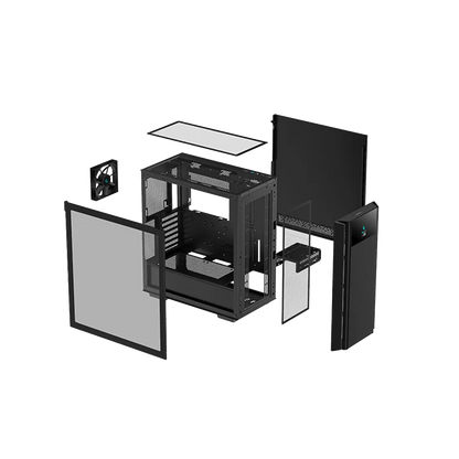DEEPCOOL CH510 MESH DIGITAL ATX CASE (BLACK)