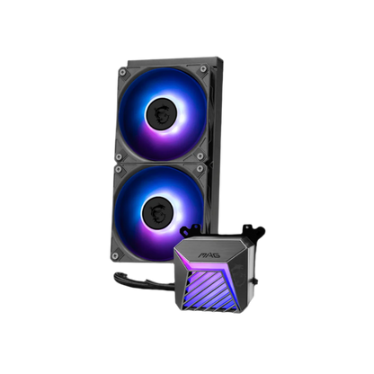 MSI MAG CORELIQUID A15 240 2X120MM FAN/120X120X25MM ARGB Gen2 LIQUID CPU COOLER