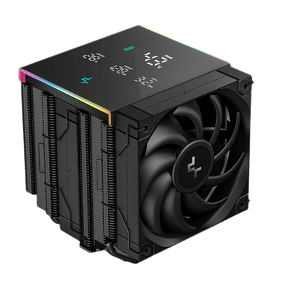 DEEPCOOL AK620 DIGITAL PRO CPU COOLER W/ MULTI-LINE DISPLAY (BLACK)