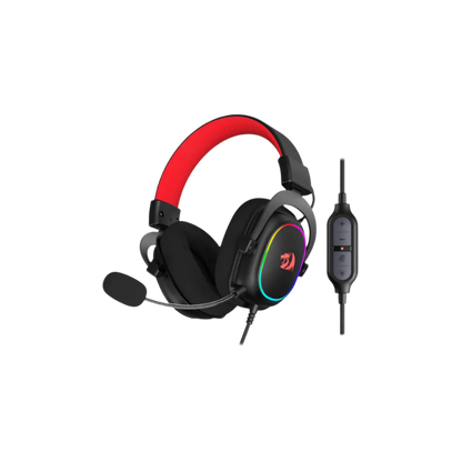 REDRAGON ZEUS-X RGB GAMING HEADSET (BLACK)