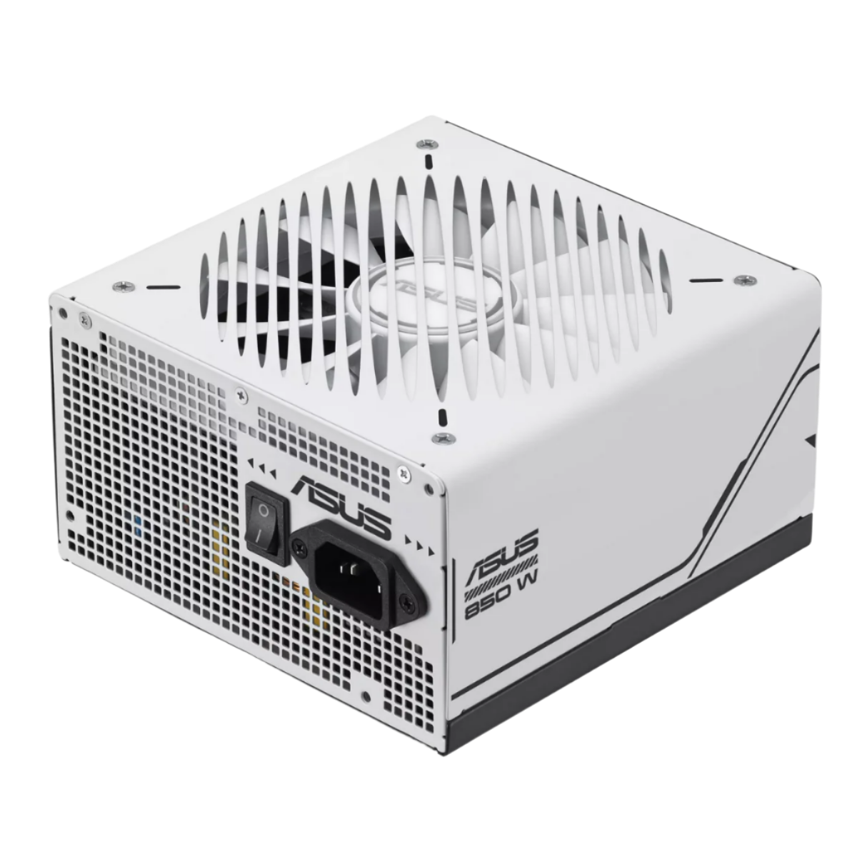 ASUS PRIME AP-850G 850W 1X150MM FAN, 5SATA, 8PIN PCIE, ACTIVE PFC, MODULAR, 80PLUS - GOLD (WHITE)