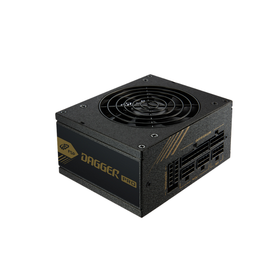FSP DAGGER PRO SFX 1X92MM FAN, 5SATA, 4PCIE, ACTIVE PFC, MODULAR, 80PLUS-GOLD