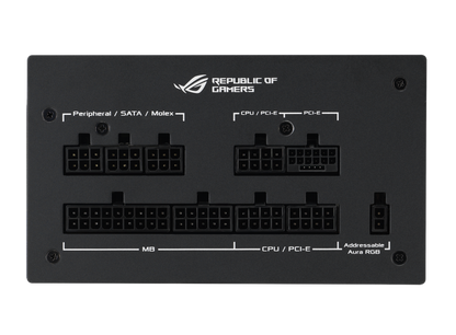 ASUS ROG STRIX 750W 80PLUS GOLD (MODULAR CABLING) AURA EDITION