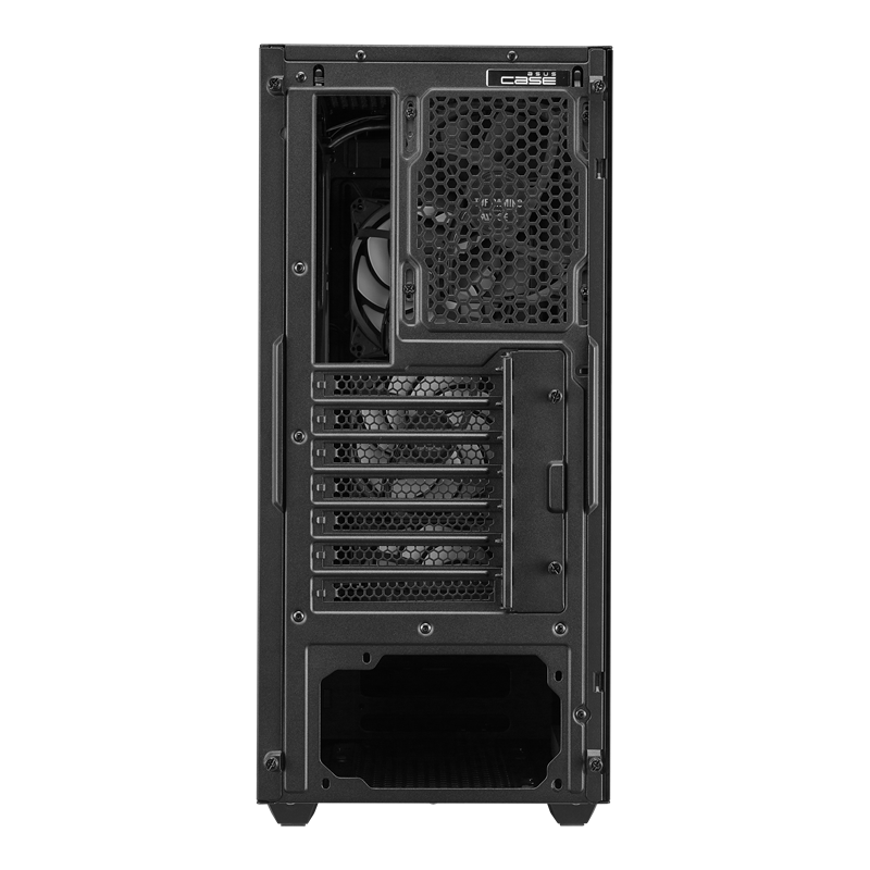 ASUS GT301 TUF GAMING MID TOWER CASE W/ TEMPERED SIDE (BLACK)