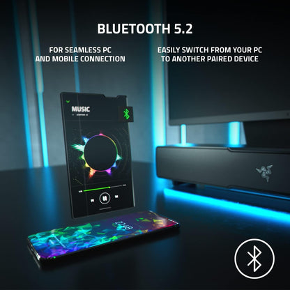 RAZER LEVIATHAN V2 PC GAMING SOUNDBAR W/ SUBWOOFER