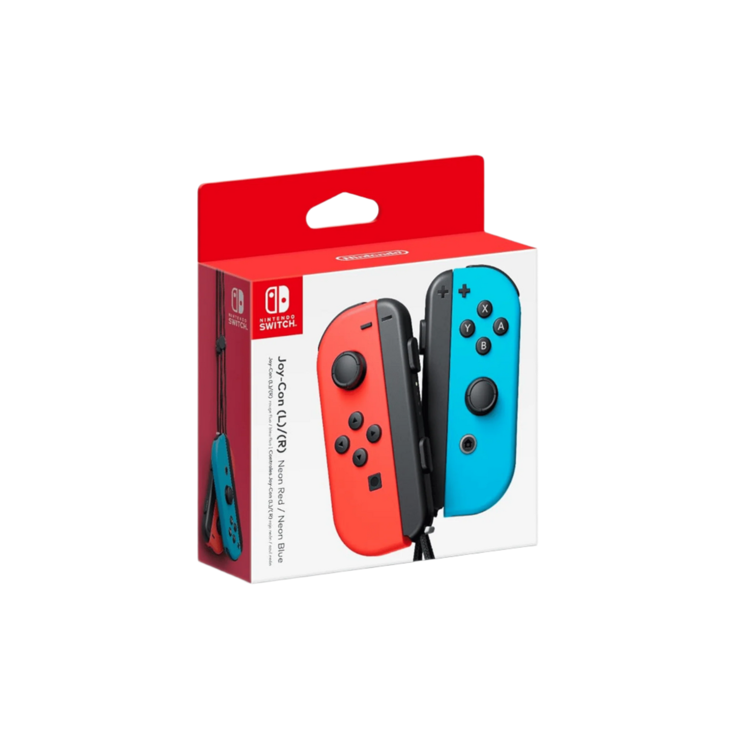 NINTENDO SWITCH JOY-CON CONTROLLER NEON RED/NEON BLUE