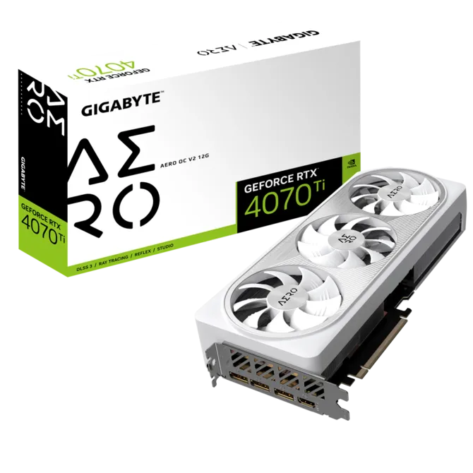 GIGABYTE RTX 4070TI 12GB 192BIT GDDR6X AERO OCV2 (HDMI, 3XDP)