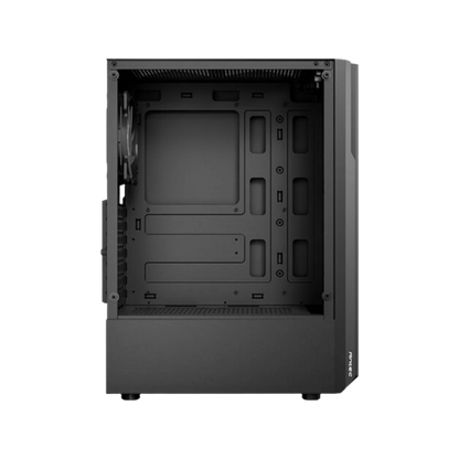 ANTEC AX22 ELITE MID TOWER CASE W/ TEMPERED GLASS SIDE PANEL, 4 RGB FANS (BLACK)