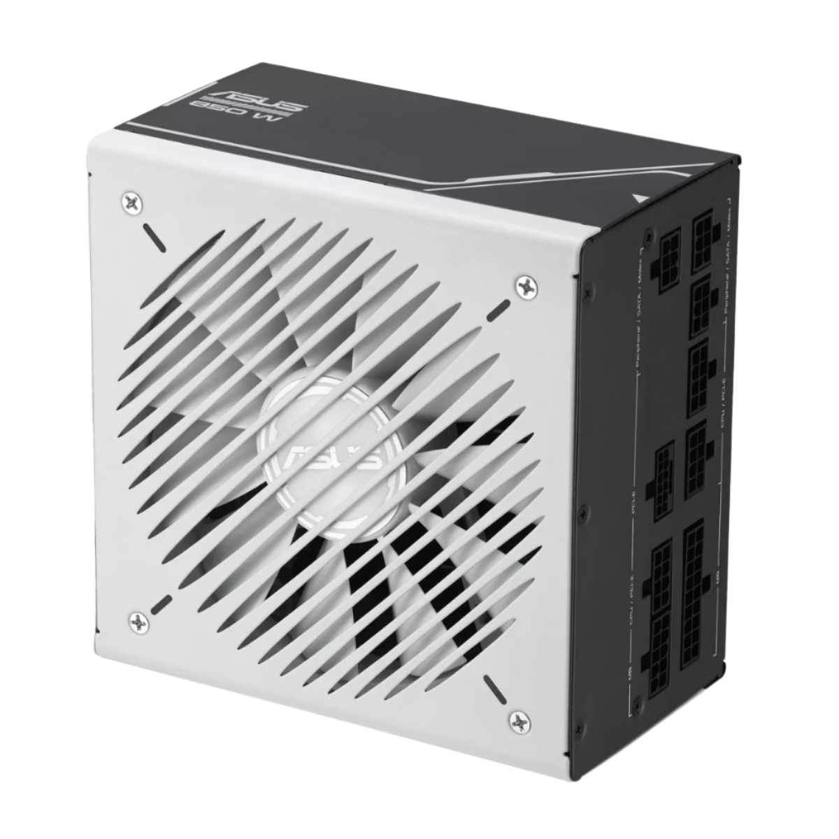 ASUS PRIME AP-850G 850W 1X150MM FAN, 5SATA, 8PIN PCIE, ACTIVE PFC, MODULAR, 80PLUS - GOLD (WHITE)
