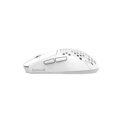 REDRAGON ASTROLABE LITE TRI-MODE HONEYCOMB GAMING MOUSE (WHITE)