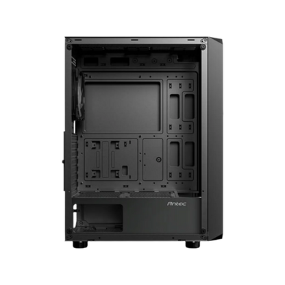 ANTEC AX83 ELITE MID TOWER CASE W/ TEMPERED GLASS SIDE PANEL, 4 RGB FANS (BLACK)