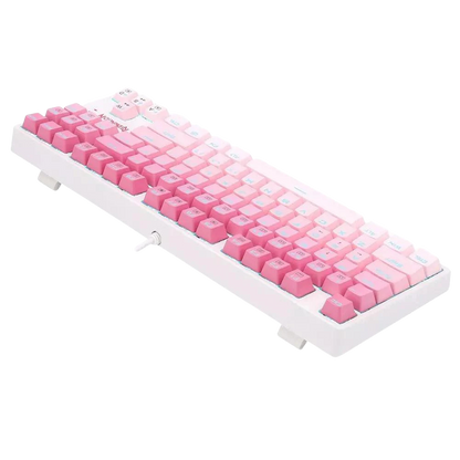 REDRAGON DAKSA MECHANICAL GAMING KEYBOARD (RED SWITCH) GRADIENT PINK
