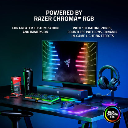 RAZER LEVIATHAN V2 PC GAMING SOUNDBAR W/ SUBWOOFER